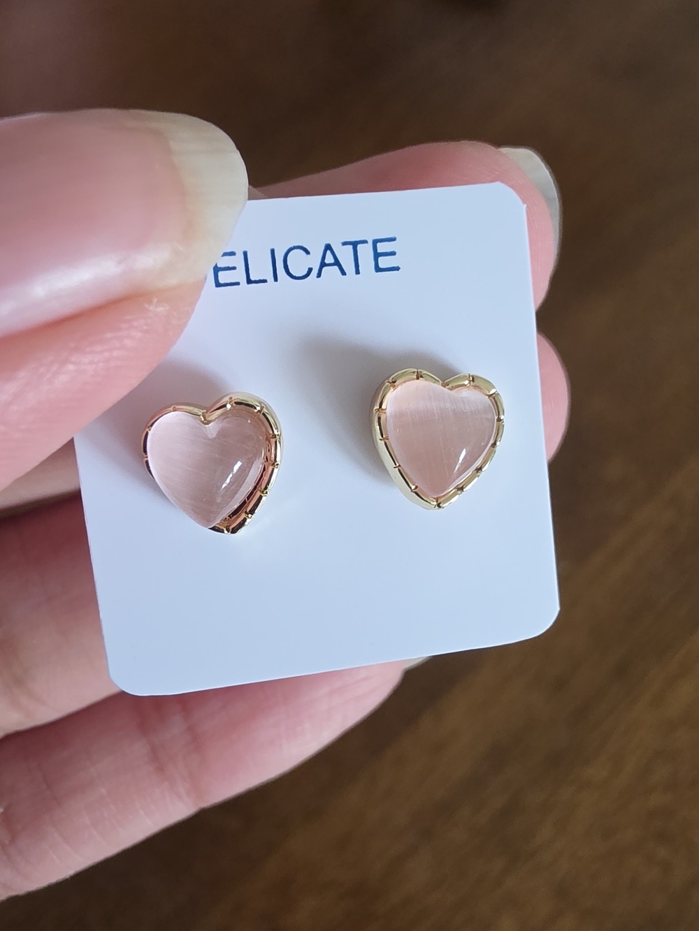 Aretes De Corazon Oro Laminado 14k